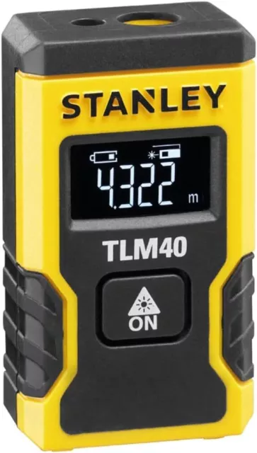 Doseur Mètre Laser Numérique Rétroéclairage 12m TLM40 STANLEY STHT77666-0