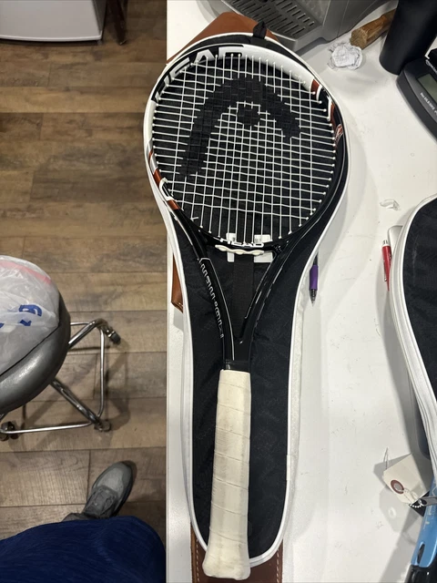 HEAD MICROGEL MG HEAT 100 Mid Plus MP Tennis Racquet 4 3/8 -Needs Strings /Grip $12.99