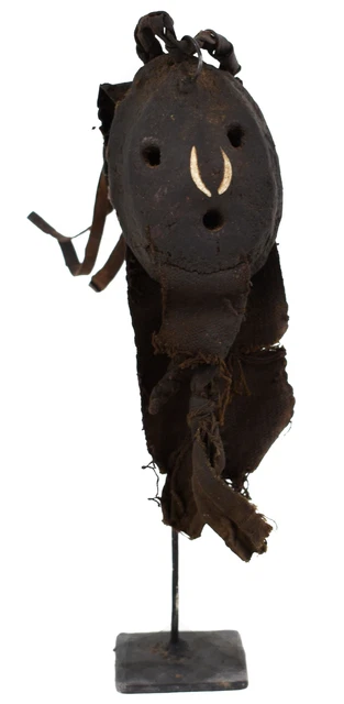 Dan Passport Mask Ivory Coast Stand Rare African Art