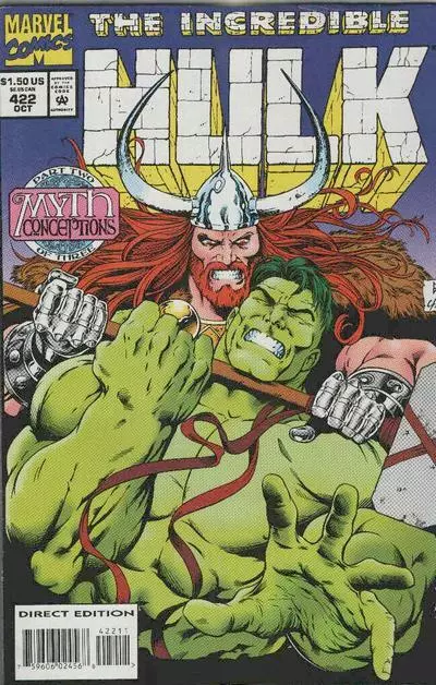 Incredible Hulk, The #422 Marvel Comics October Oct 1994 (FN Water Damage)
