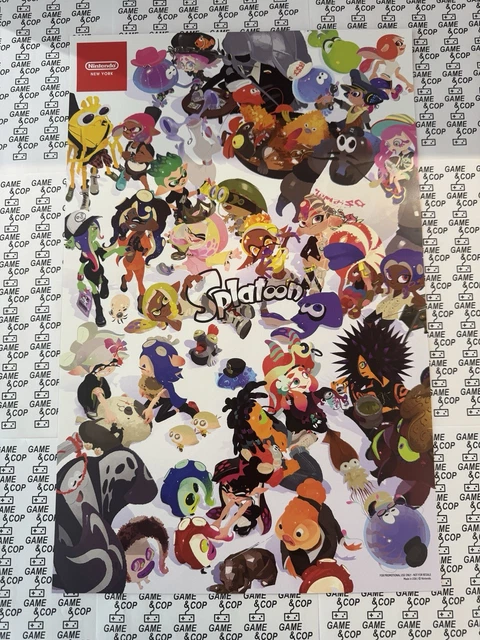 Splatoon スプラトゥーン 10周年記念 B3ポスター - メルカリ