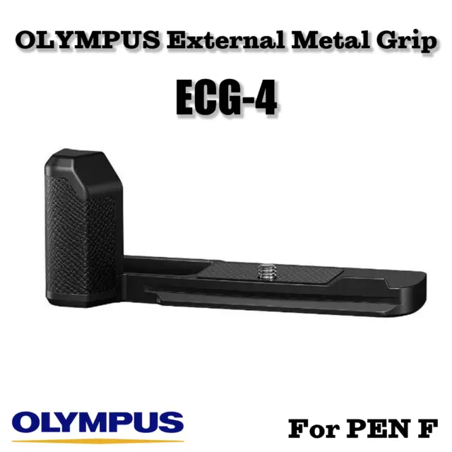 OLYMPUS ECG-4 External Metal Grip for PEN F Japan Expedited Shipping NEW