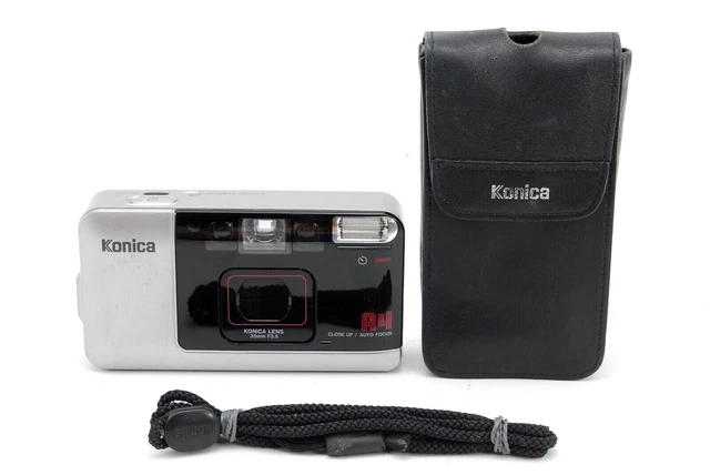 🇯🇵LCD Works【NEAR MINT】Konica BIG Mini A4 Point & Shoot 35mm Film Camera JAPAN