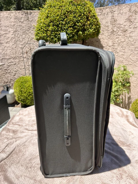 tumi alpha olive green nylon upright rolling large 24” suitcase 2244m3 6