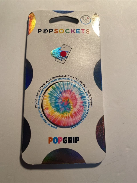 PopSockets Phone Grip Stand TIE DYE PSYCH OUT POPGRIP PopSocket zaf