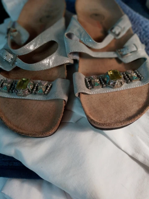 Silver Eurowellness By Birkenstock W/stones W10