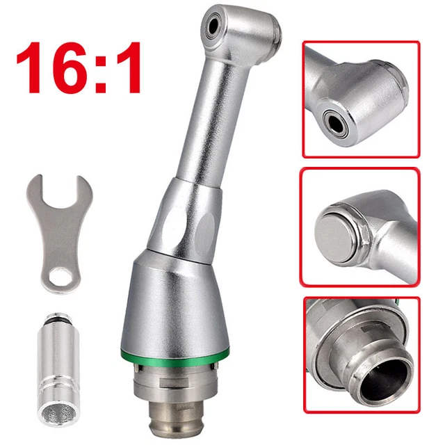 Dental Contra Angle Head 16:1 Reduction Endodontic Motor Endo Cordless