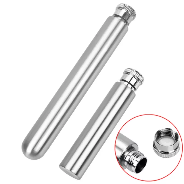 Whisky Bottle Stainless Steel Hip Flasks Portable Wine Bottle Tubular Pot