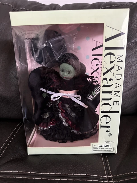 Madame Alexander Elphaba Wicked Doll 6”inch Doll 2006 NIB Box Has Flaws