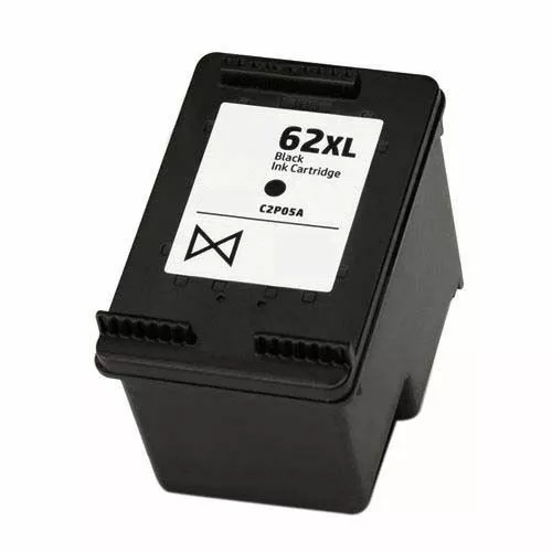 Refilled Ink Cartridge For HP 62 XL Black 62XL