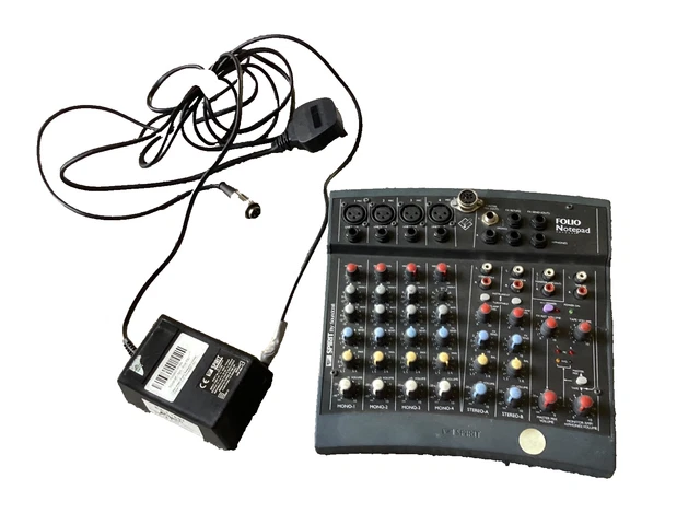 SOUNDCRAFT SPIRIT FOLIO Notepad Untested £13.47 - PicClick UK