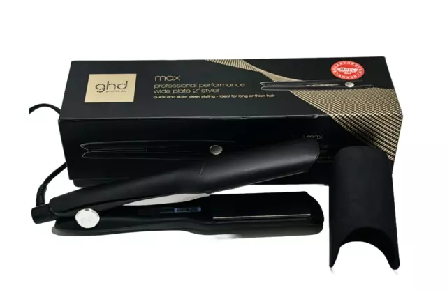 ghd Max Styler 2" Flat Iron Hair Straightener Wide Plates Ceramic Straighteni...