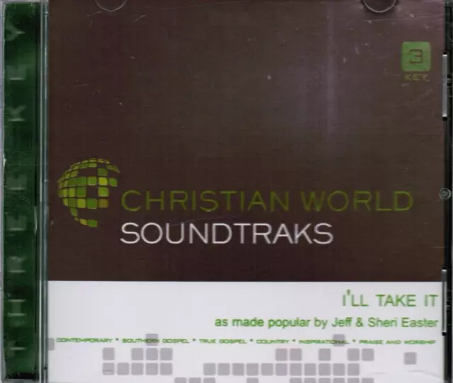 I'll Take It - Jeff & Sheri Easter - Christian Accompaniment Track CD