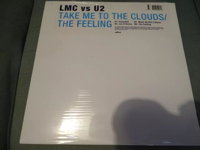 LMC vs U2 - 12"VINYL - TAKE ME TO THE CLOUDS/THE FEELING - NEW SEALED