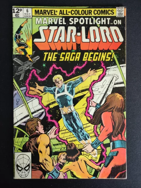 MARVEL SPOTLIGHT #6 - 1980 - 1st STAR-LORD COMIC APPEARANCE