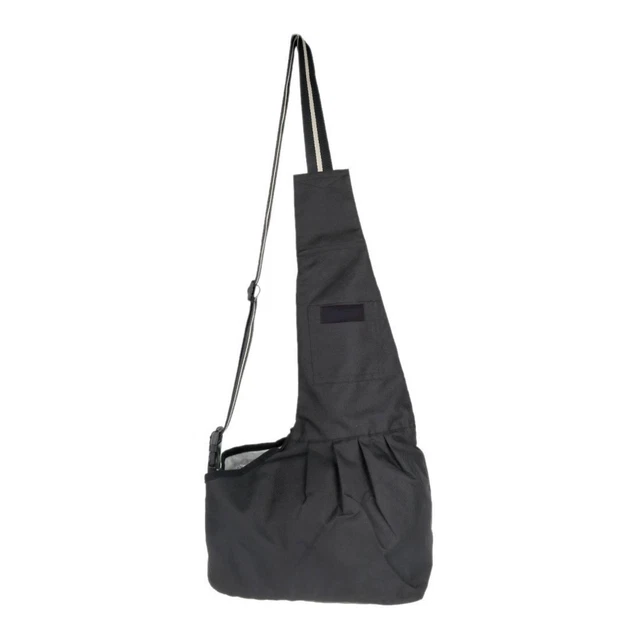 Small Dog Cat Carrier Bag Tote Soft Shoulder Backpack Black M