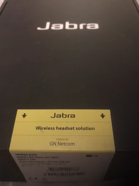 Gn Netcom Jabra Gn9120 Duo Wireless Headset Bluetooth Chat Set Call Centre New