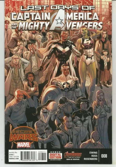 Captain America & The Mighty Avengers #8 : July 2015 : Marvel Comics.