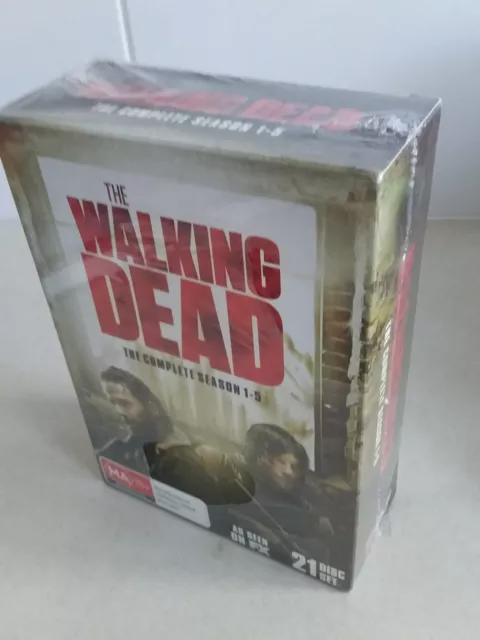 The Walking Dead complete Seasons 1-5 DVD  Box Set 21 Discs New FREE POSTAGE