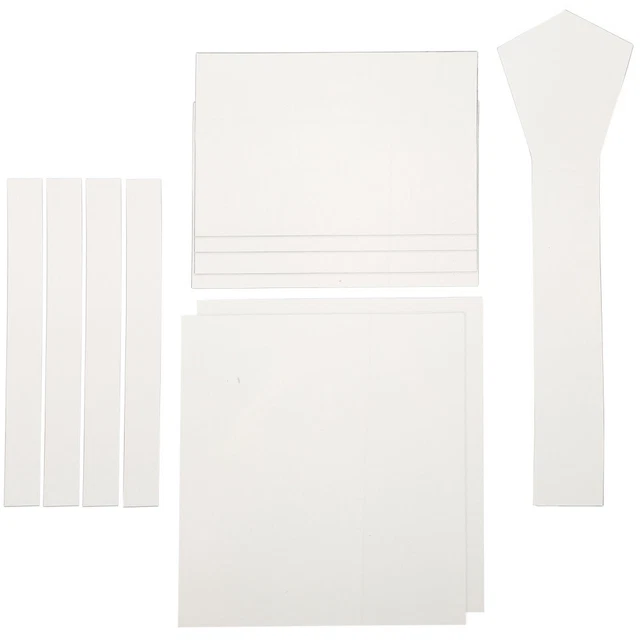 11Pcs Vorlage Muster Acryl Acryl Quilten Für DIY Geschenk Box Nähen Hause
