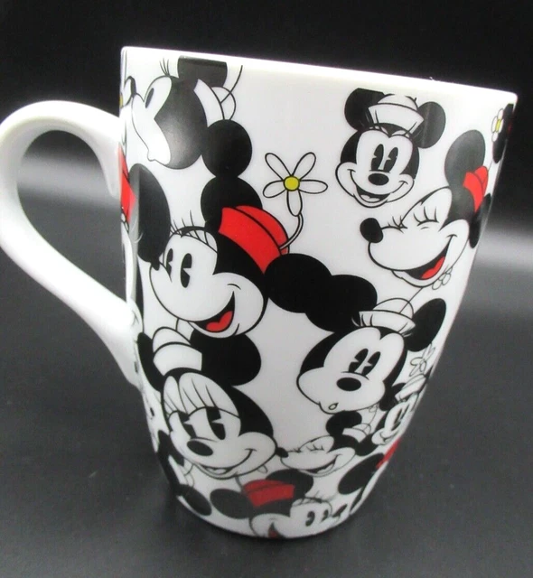 Vintage Disney Mug Mickey Minnie Mouse Porcelain