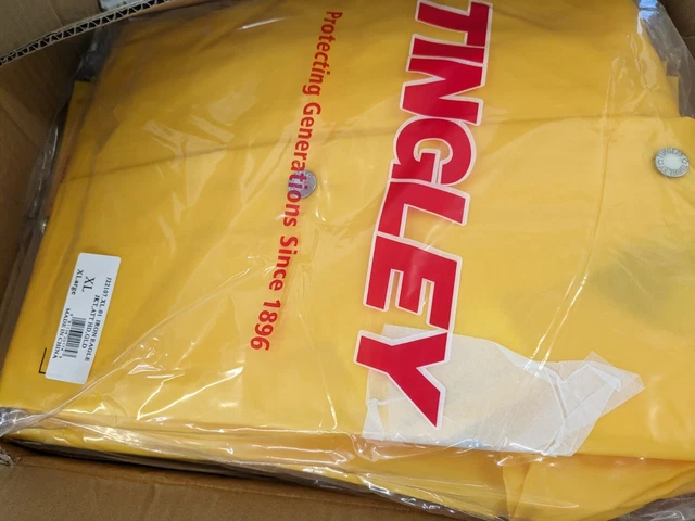 Tingley Iron Eagle Gold Nylon Rain Jacket with Hood 12 pk J22107