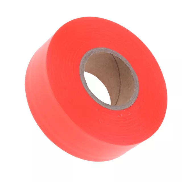 High Visibility Hunting Hiking Trail Marking Flagging Tape Ribbon - Orange