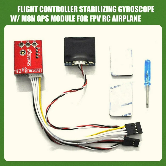 NEW FLIGHT CONTROLLER Stabilizing Gyroscope w/M8N GPS Module for FPV RC