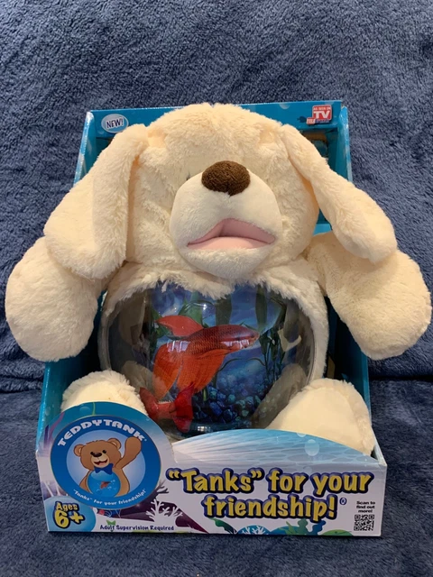 TEDDY TANK Tanks for you Friendship Fishbowl NEW