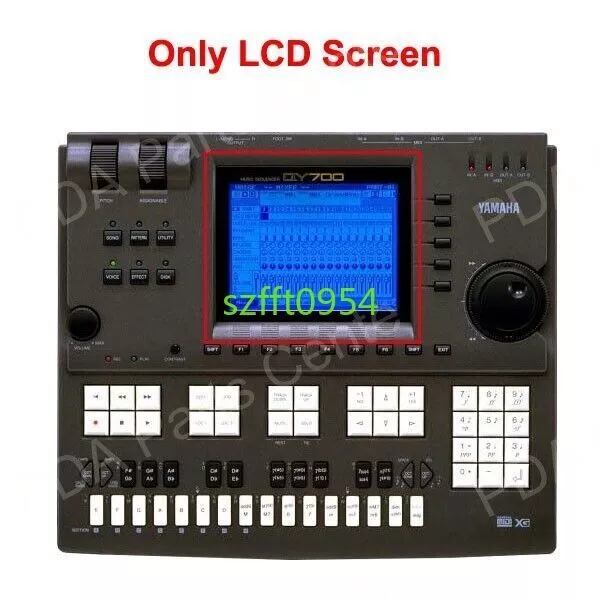 LCD Display Screen for Yamaha QY700 Digital Mixing Console Repair