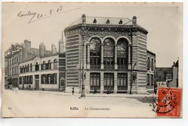 LILLE - North - CPA 59 - the Conservatory - View 6