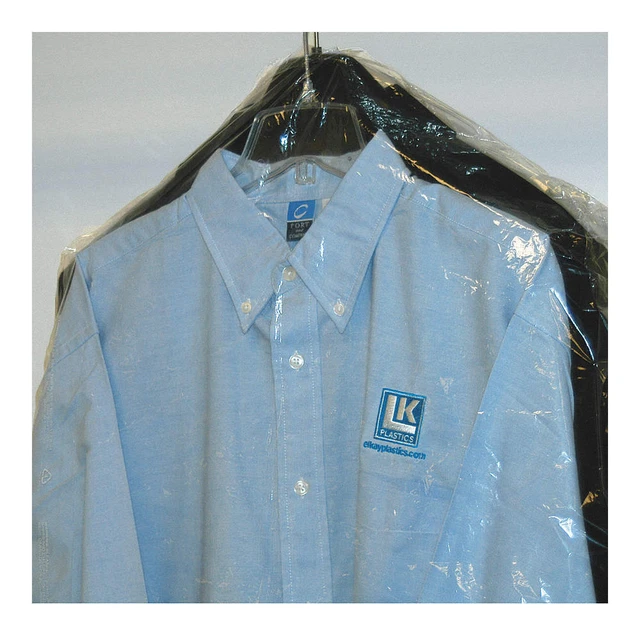 GRAINGER APPROVED 5DTU8 Garment Bags,Standard,38",0.6 mil,PK510