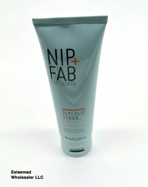 NIP + FAB Exfoliate Glycolic Scrub Fix 2.5oz w/o box