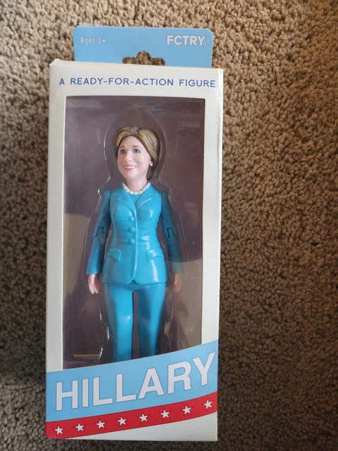 Hillary Rodham Clinton Ready-For-Action Pantsuit SOLD OUT Action Figure FCTRY