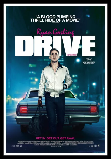 Drive Movie Poster Print & Unframed Canvas Prints