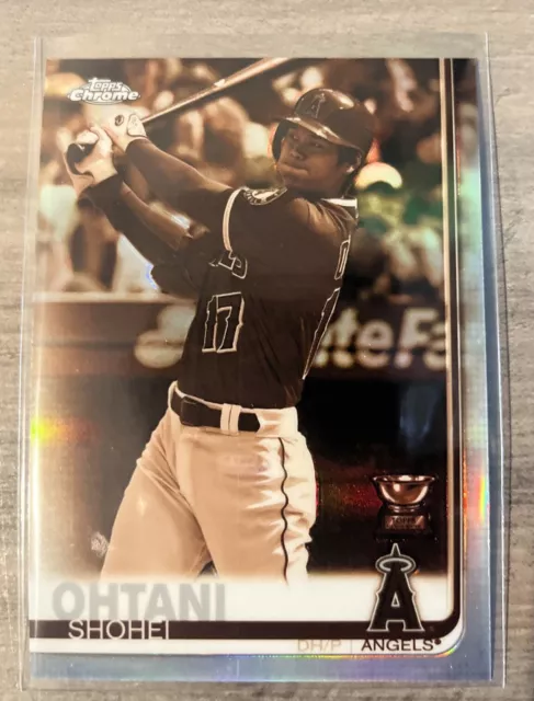 2019 Topps Chrome Sepia Refractors #1 Shohei Ohtani Rookie Cup