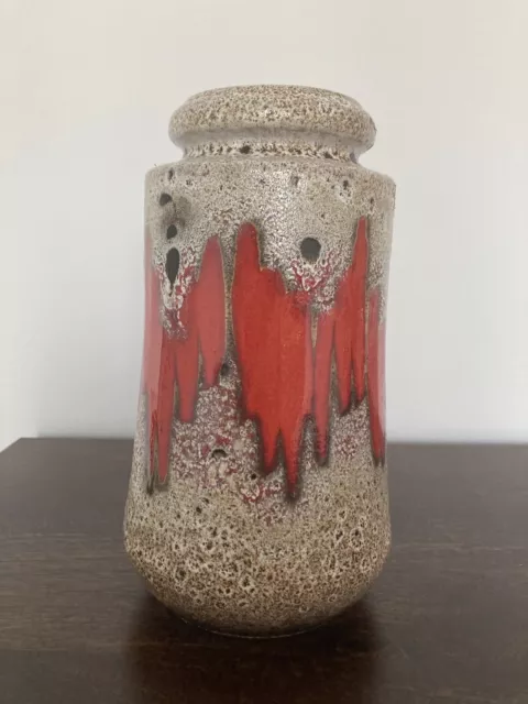 Scheurich Lora Ceramic Vase WGP Pottery 60s Fat Lava Vintage 70s