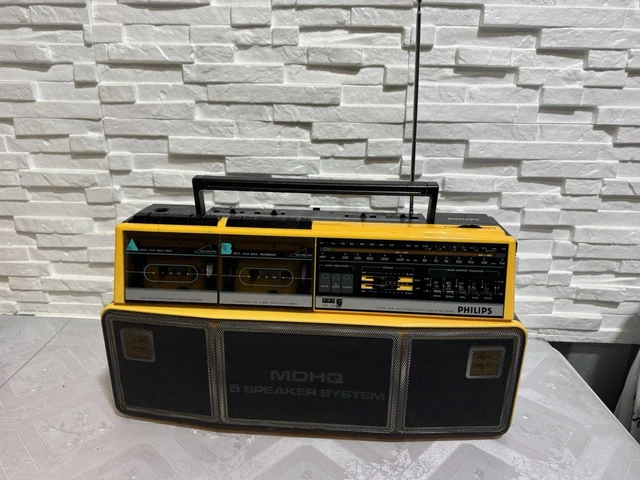 Radio PHILIPS D1720/00S Moving Sound - Jaune - D'occasion Garantie 6 Mois