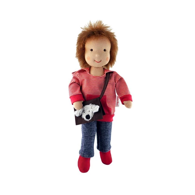 Käthe Kruse Waldorfpuppe Benni 38 cm Stoffpuppe Weichkörperpuppe Spielpuppe