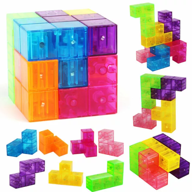 Magnetic Building Blocks Tiles for Kids Educational Toys Stress Relief Toy Games