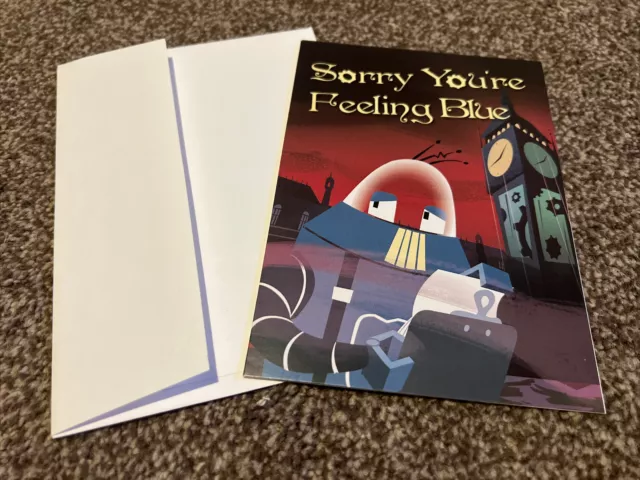 OFFICIAL GTA GRAND THEFT AUTO Loneliest Robot Greeting Card - RARE NEW ROCKSTAR