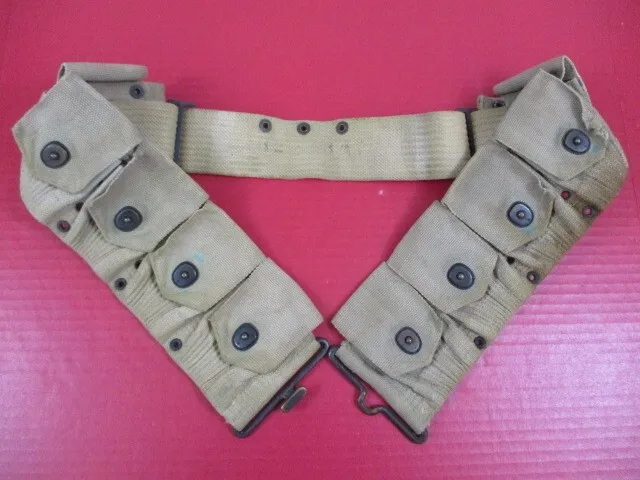 WWI US Army M1917 Cartridge Belt for M1903 Springfield Rifle - Mills 1917 - NICE