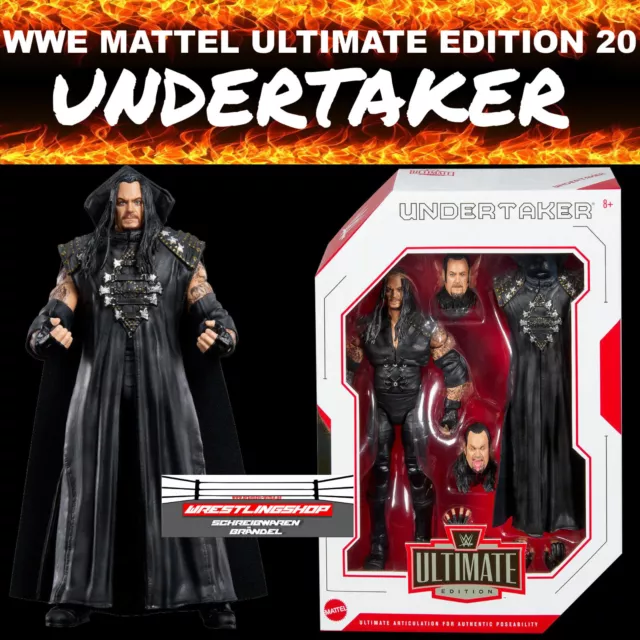 Wwe Mattel Ultimate Edition Serie 20 Undertaker Figur Basic Elite Best Of Raw