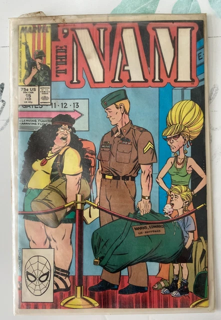 THE NAM Vol. 1, No. 15, February 1988 - Published by MARVEL COMICS
