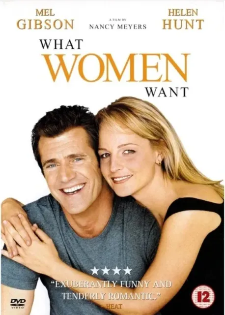 What Women Want (DVD, 2000)mel Gibson, Helen Hunt Dvd/sleeve only no case