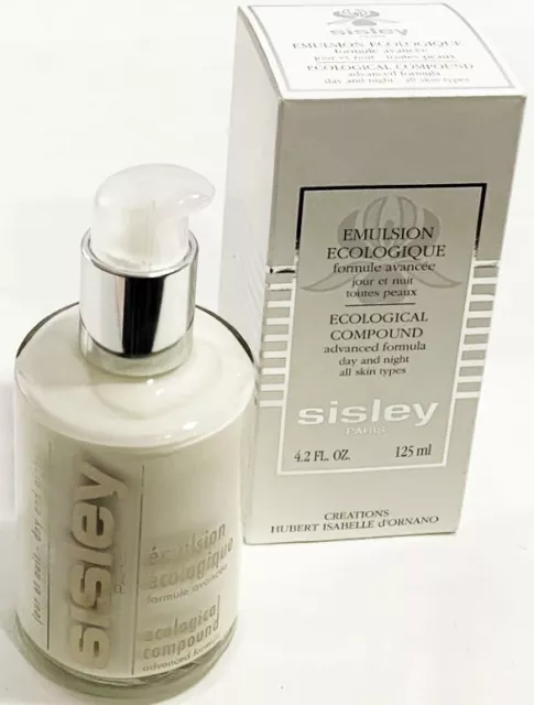 Sisley Paris Ecological Compound Emulsion Day & Night 125ml 4.2oz NEW EXP 09/26