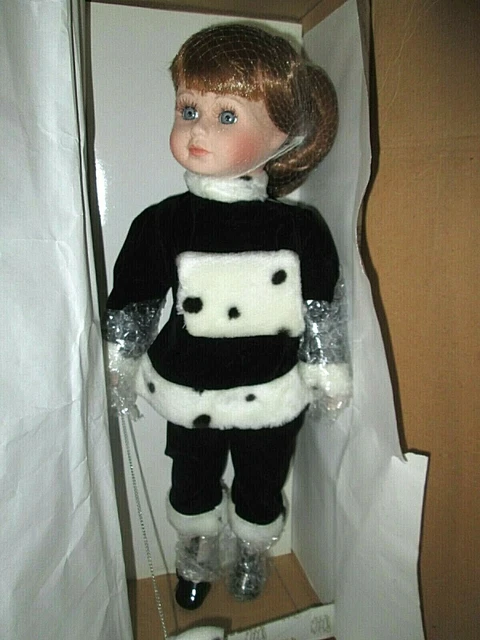 The Heritage Signature Collection "Danielle" Dalmation Doll(porcelain)*NIB *COA 2