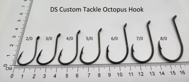 50 PCS 5/0 Octopus Fishing Hooks Tautog sea bass blackfish wreck fishing  $7.49 - PicClick