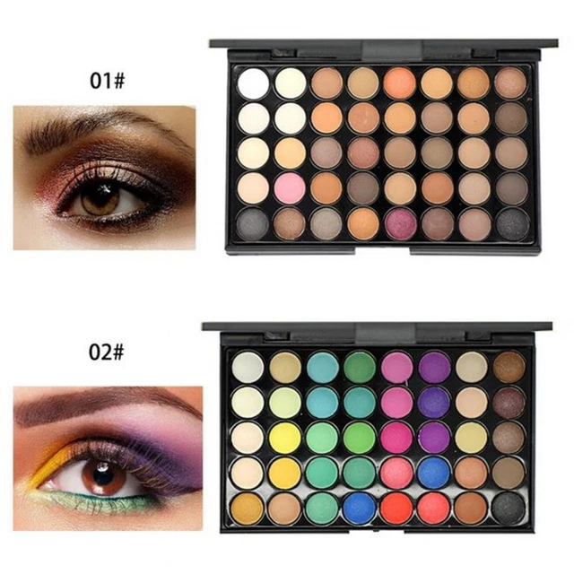 Matte Glitzer Nackt matte Augen pigmente Lidschatten Lidschatten-Palette