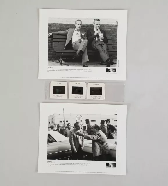 Tin Men (1987) Movie Promo Press Kit 35mm Slides B/W Photos Dreyfuss, DeVito
